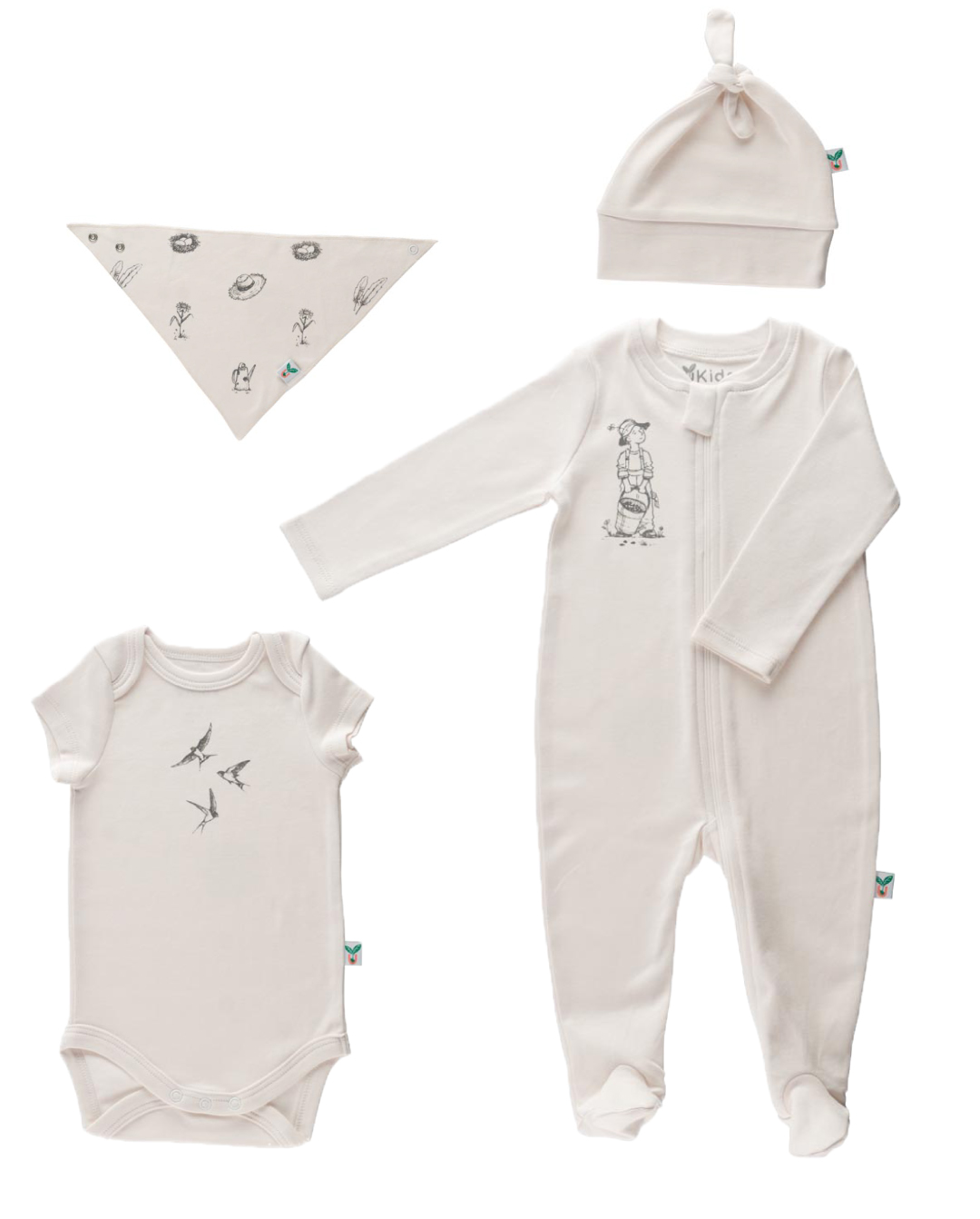Off-White Newborn Set