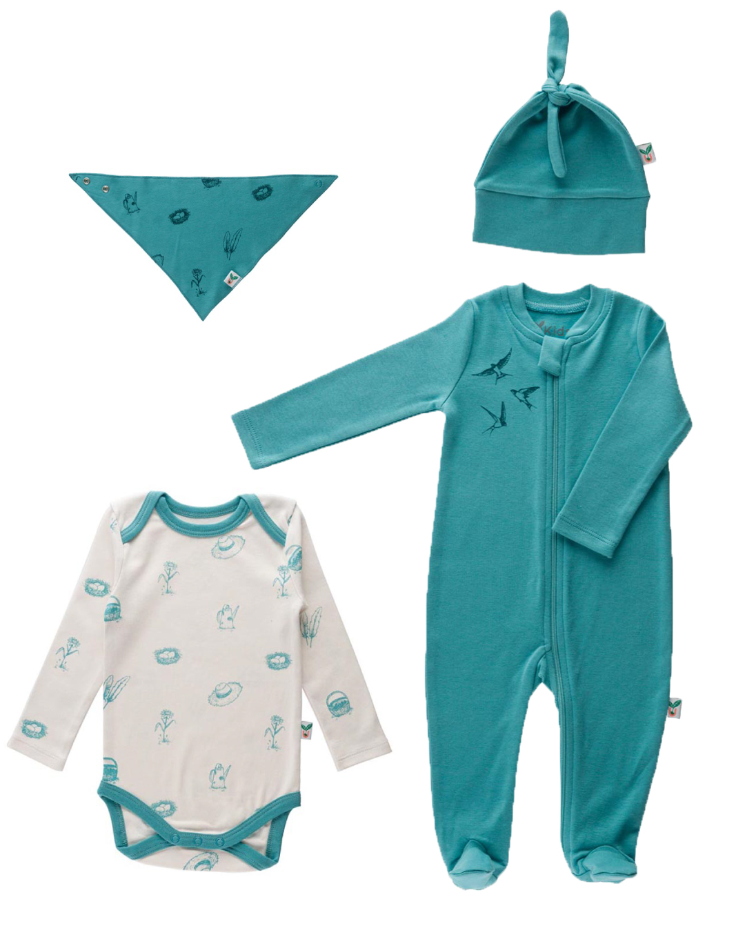 Green Newborn Set